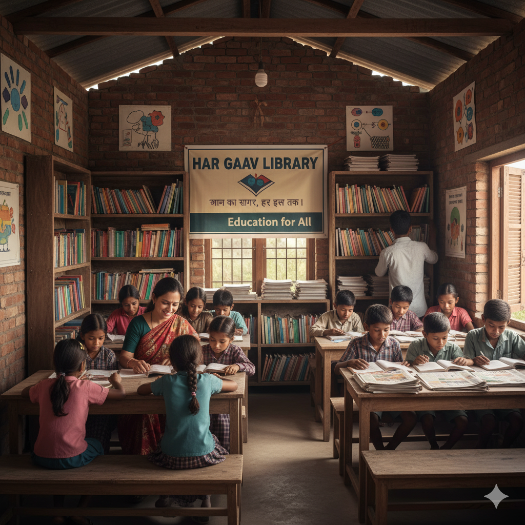 Har Gaav Library (Library in Every Village)